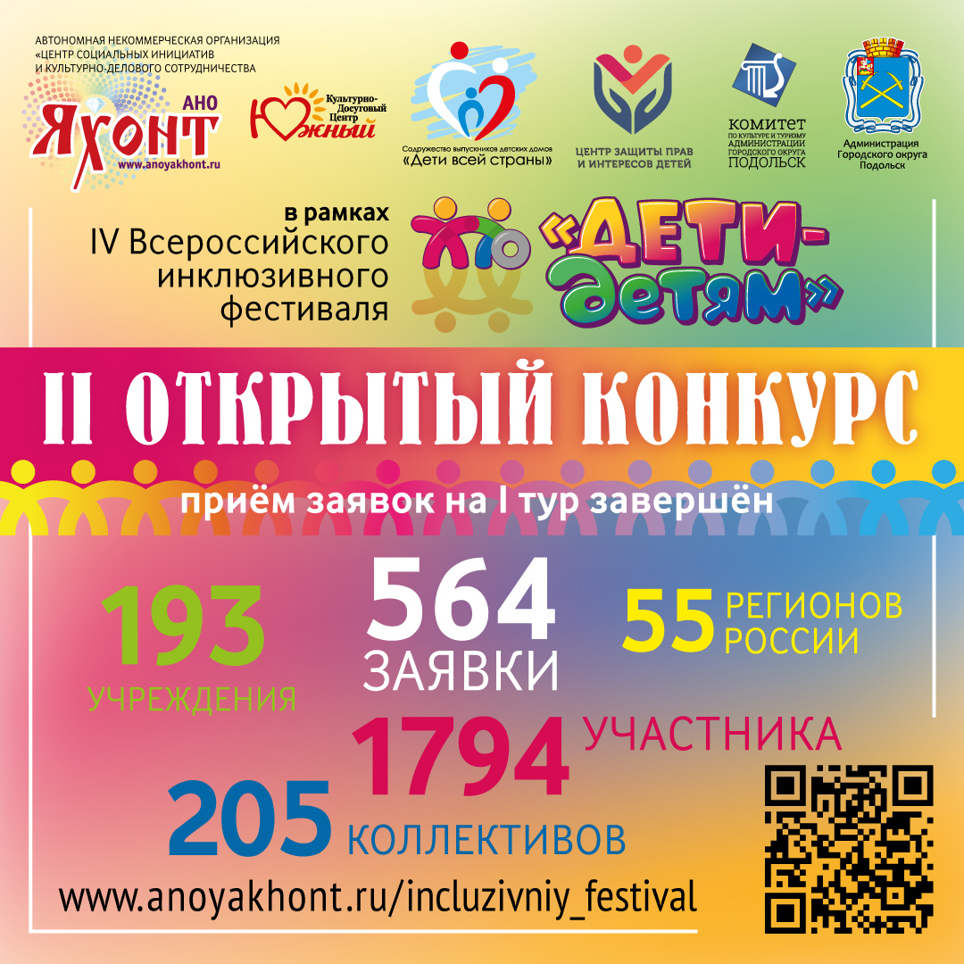 Дети Детям Конкурс2 1тур 1080x1080